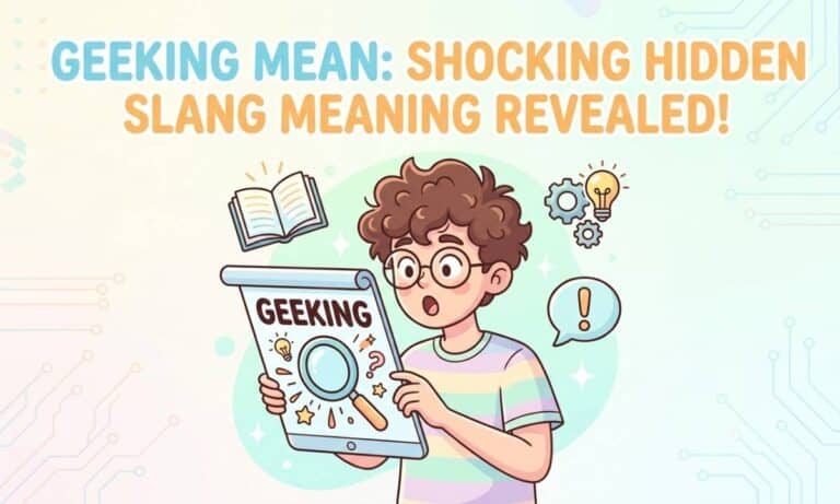 Geeking Mean Shocking Hidden Slang Meaning Revealed