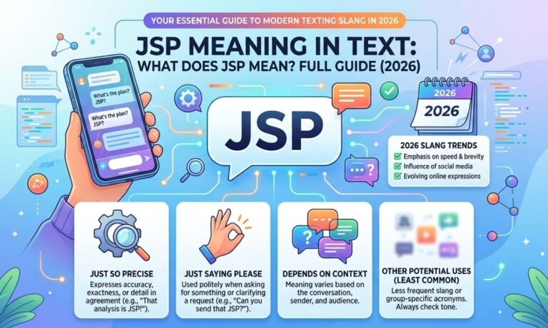 JSP Meaning in Text What Does JSP Mean Full Guide (2026)