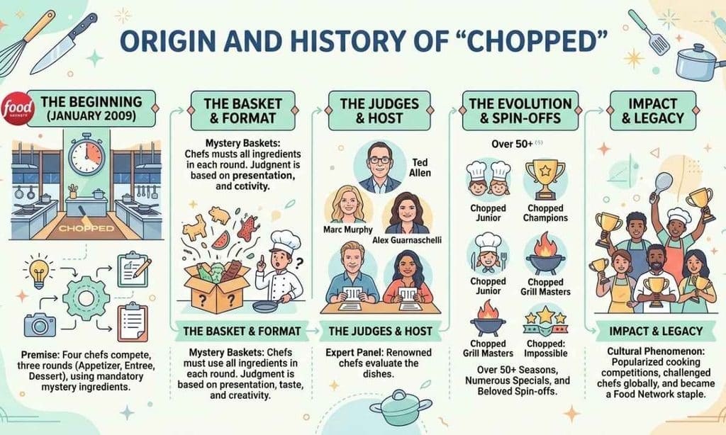 Origin and History of Chopped
