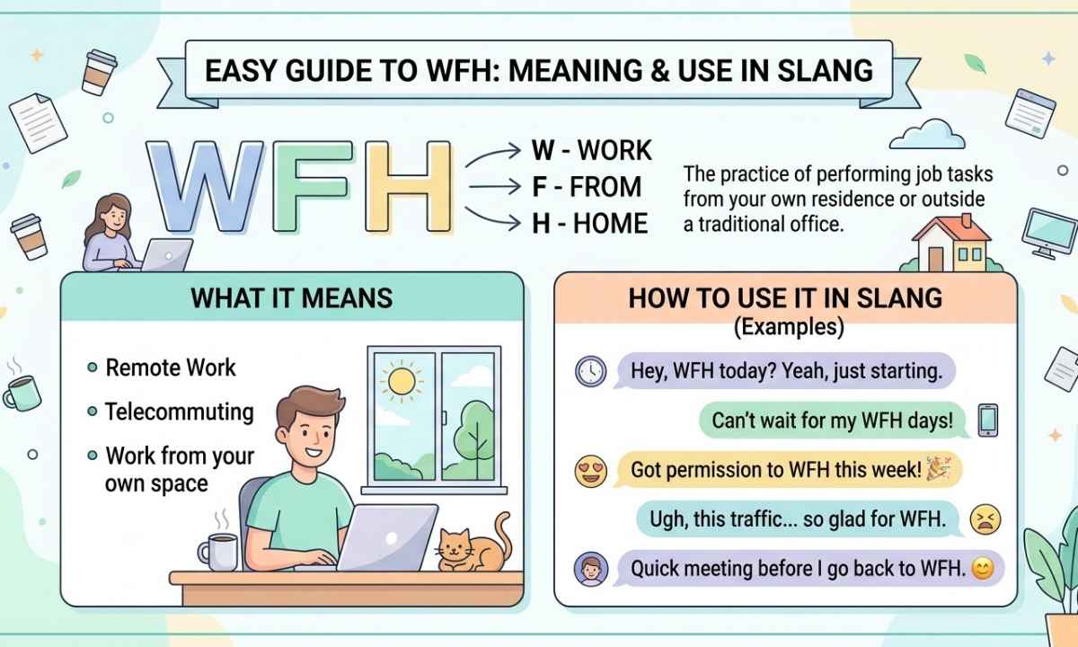WFH Meaning Easy Guide to Its Meaning & Use in Slang
