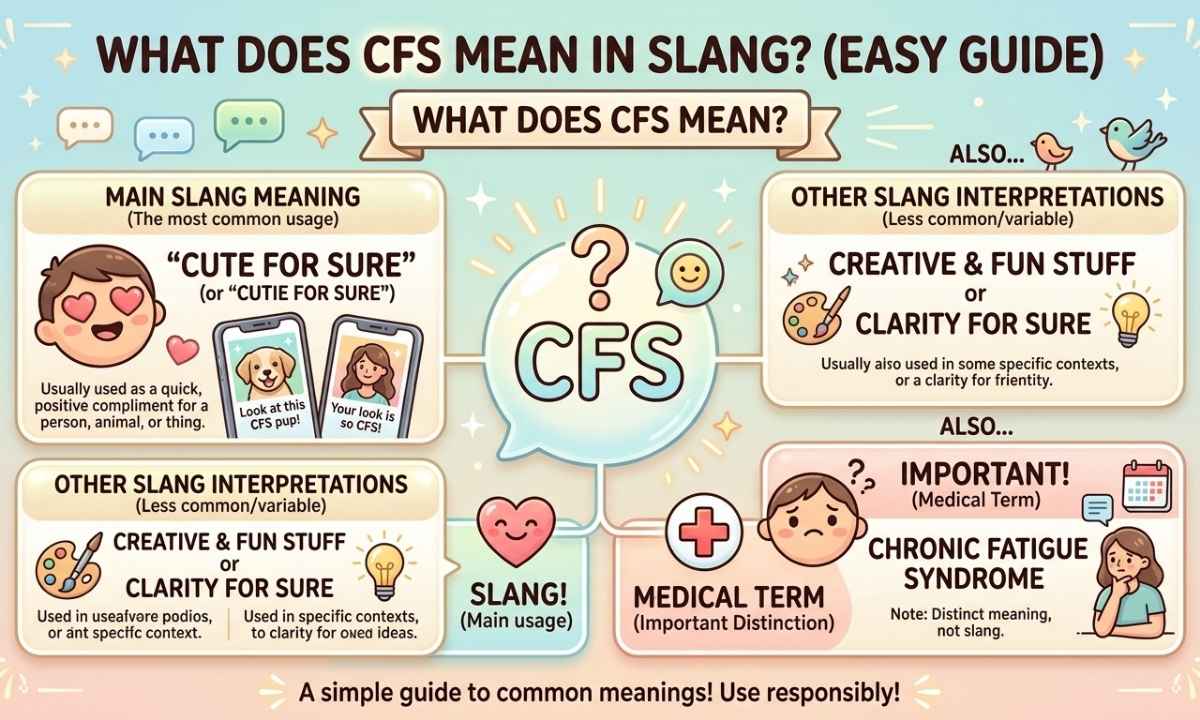 What Does CFS Mean in Slang Easy Guide