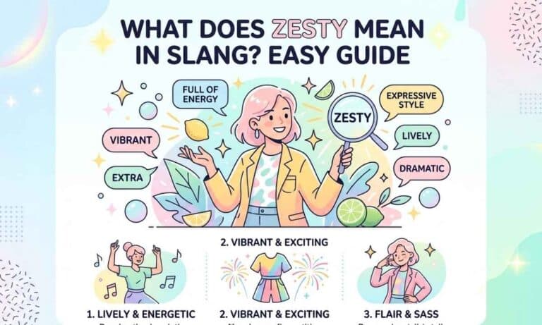 What Does Zesty Mean in Slang Easy Guide