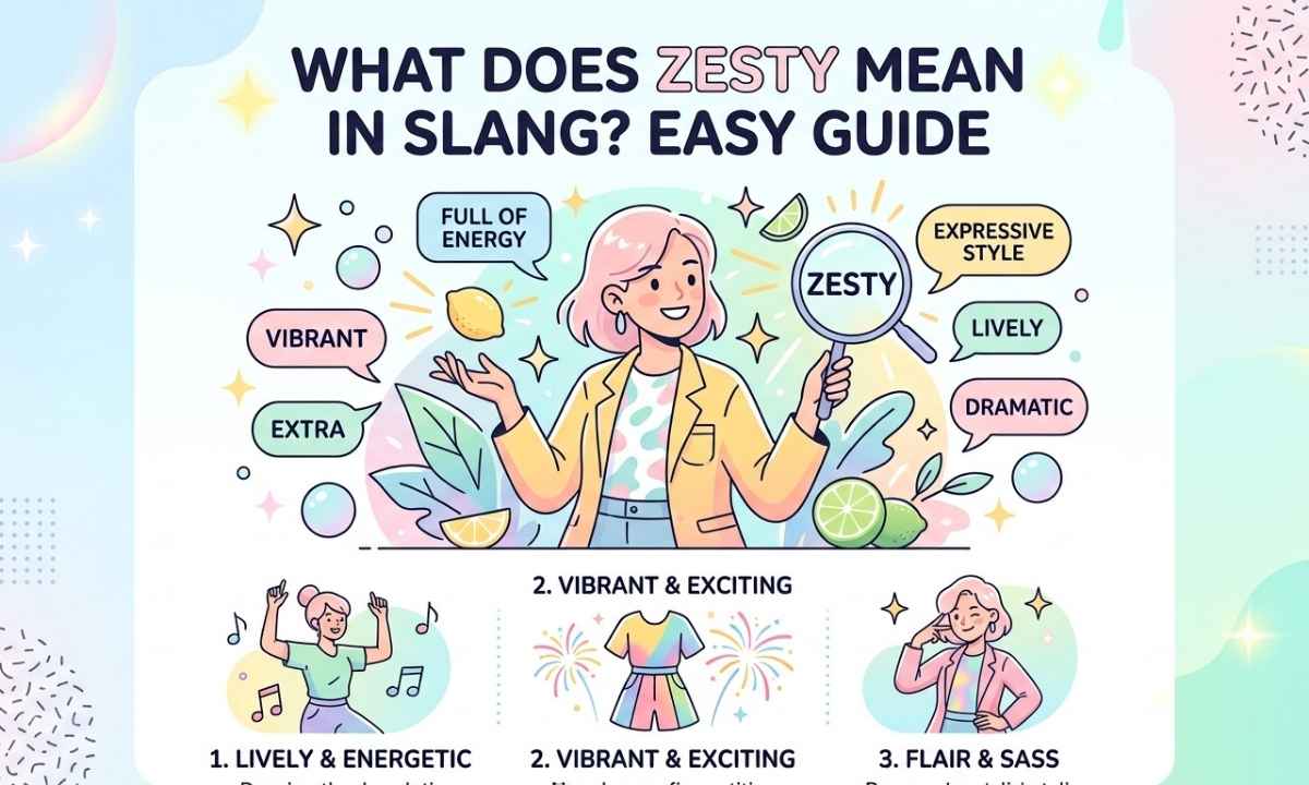 What Does Zesty Mean in Slang Easy Guide