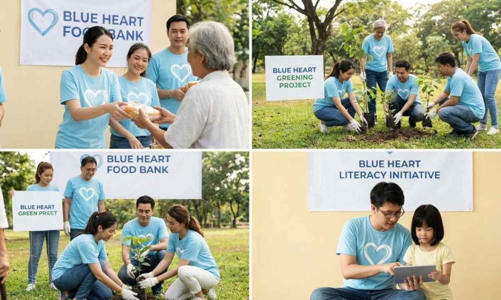 Blue Heart in Action: Real-Life Examples