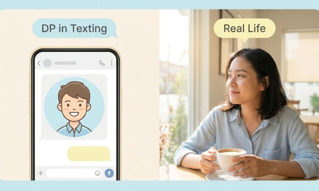 DP in Texting vs. Real Life