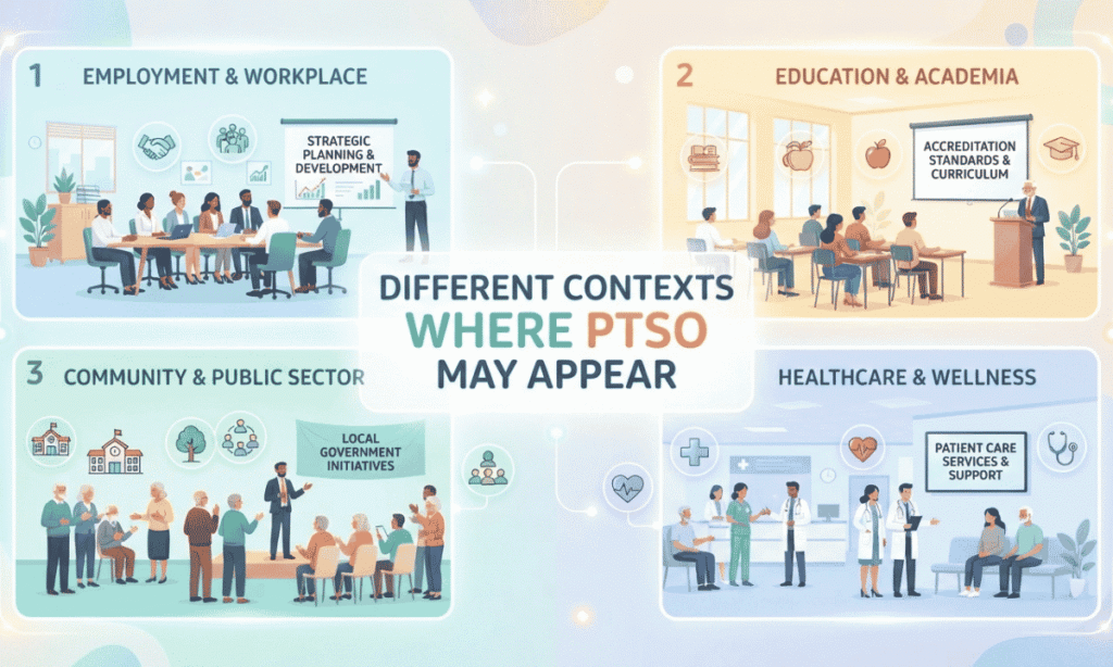 Different Contexts Where PTSO May Appear