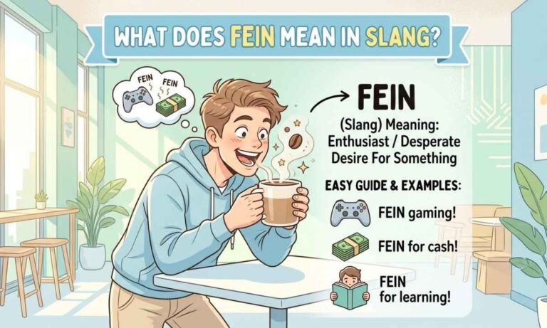 Fein Mean: What Does Fein Mean In Slang? Easy Guide
