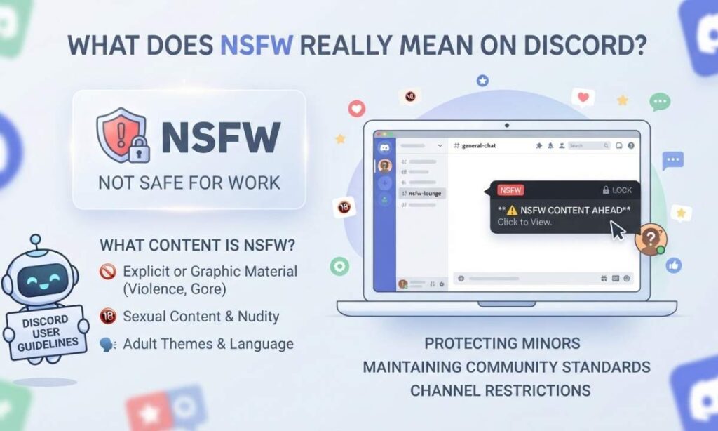 Nsfw mean what does nsfw really mean in discord
