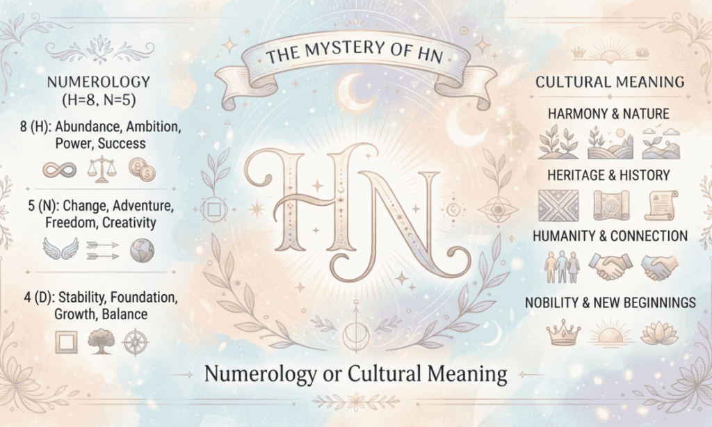 Numerology or Cultural Meaning of HN