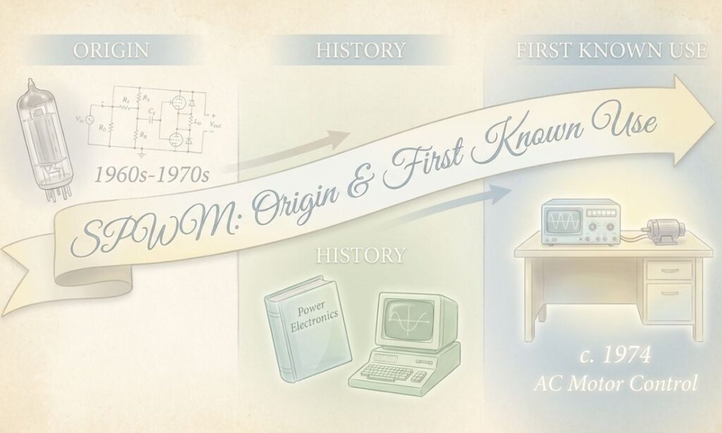 Origin, History & First Known Use of SPWM