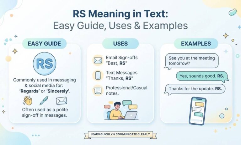 RS Meaning in Text Easy Guide, Uses & Examples