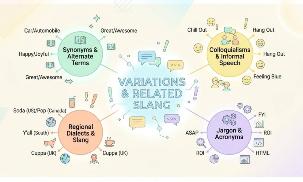 Variations and Related Slang