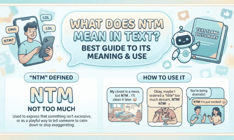 What Does NTM Mean in Text Best Guide to Its Meaning & Use