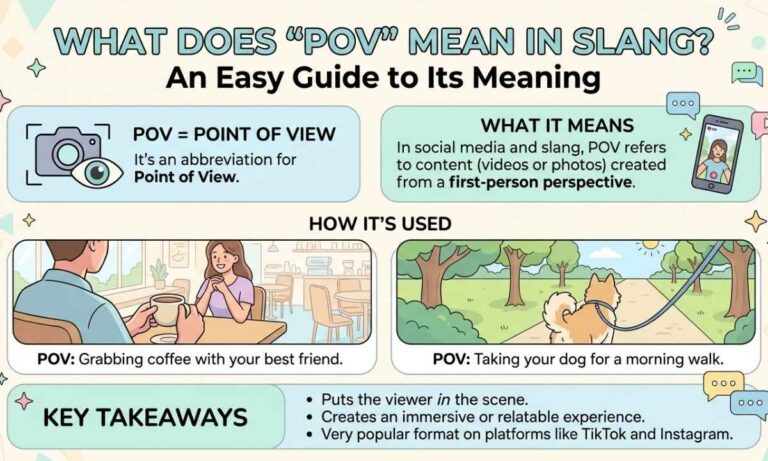 What Does POV Mean In Slang? Easy Guide To Its Meaning