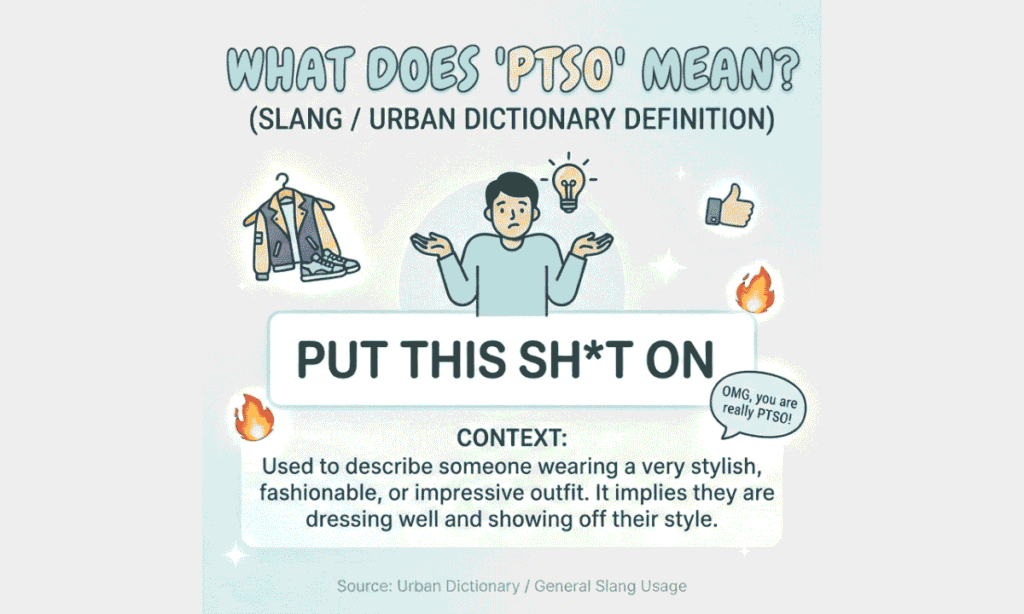 What does ptso mean in slang urban dictionary