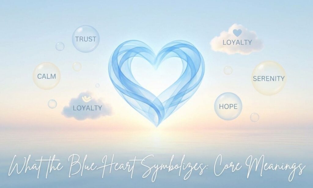 What the Blue Heart Symbolizes: Core Meanings