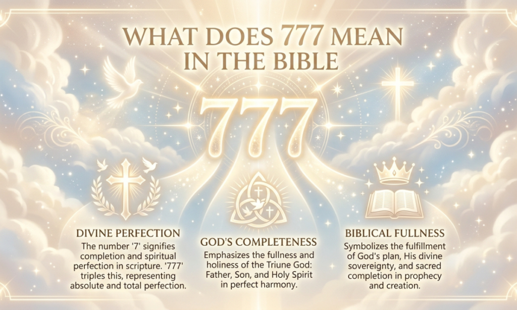 what does 777 mean in the bible