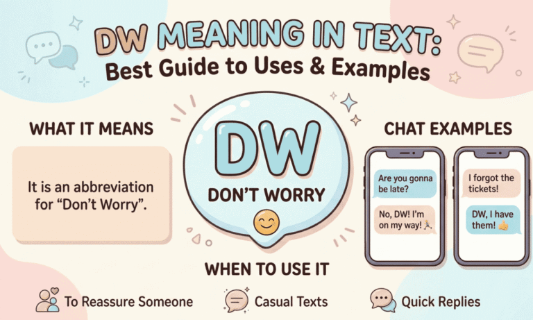 DW Meaning in Text Best Guide to Uses & Examples