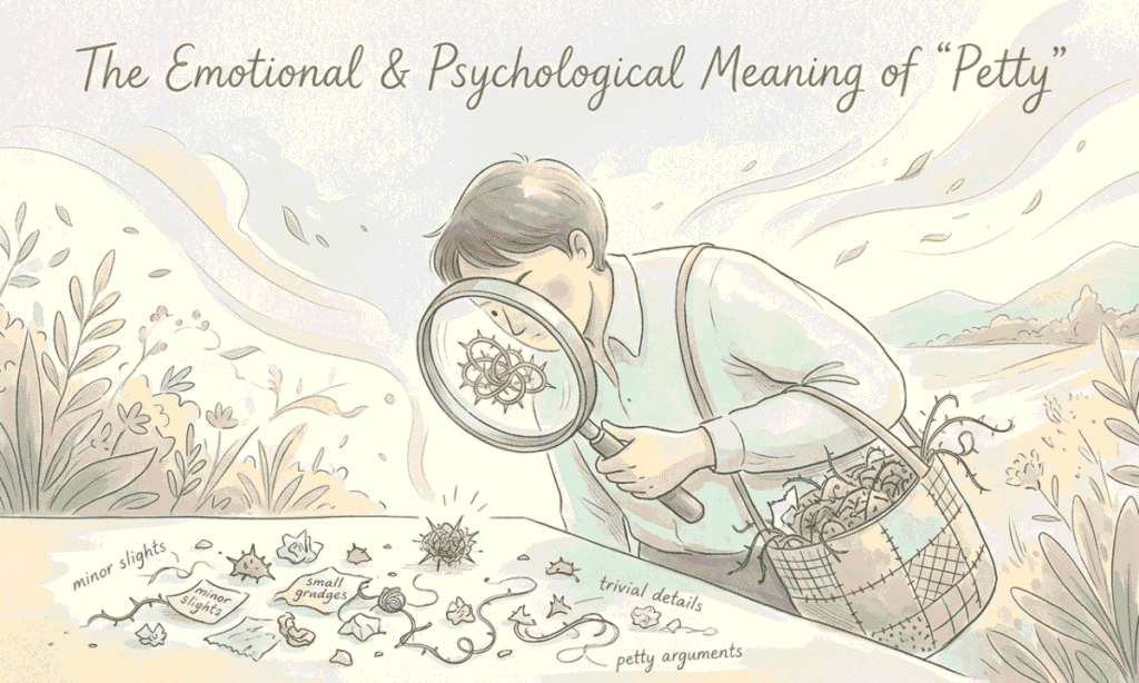 Emotional & Psychological Meaning of “Petty”