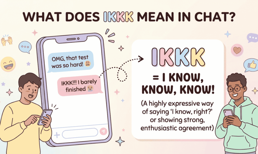Ikkk meaning in chat