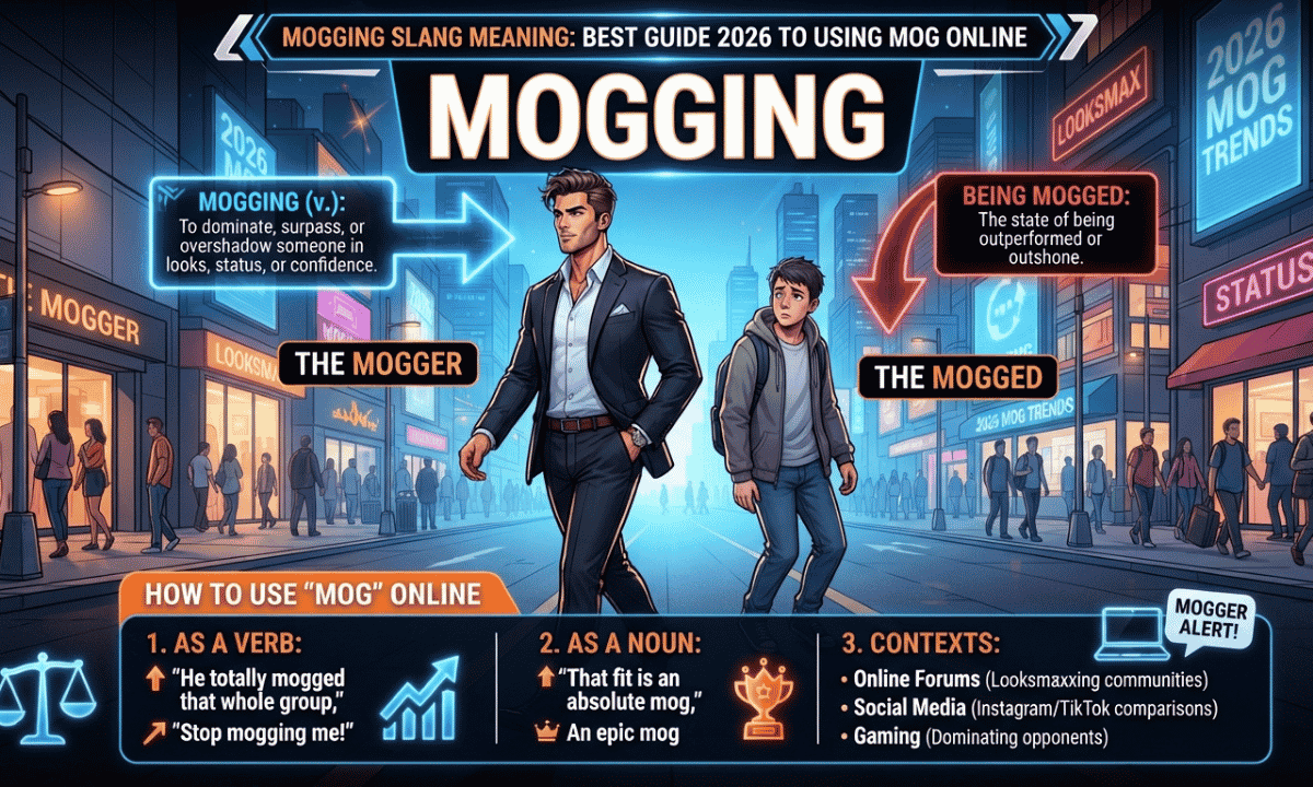 Mogging Slang Meaning Best Guide 2026 to Using Mog Online