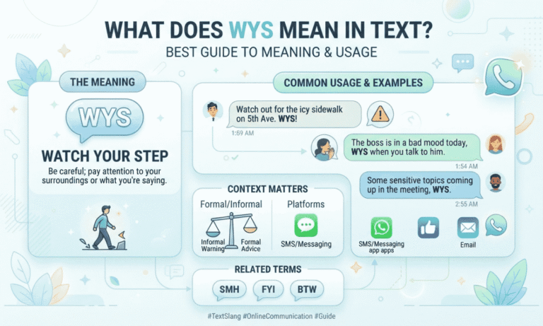 What Does WYS Mean in Text Best Guide to Meaning & Usage
