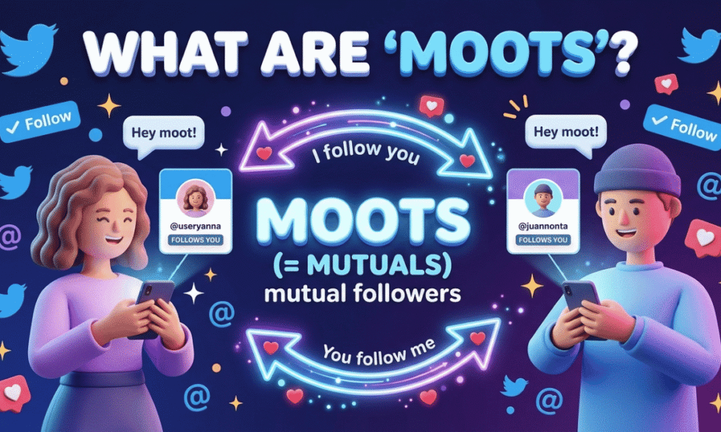 What does Moots mean on Twitter
