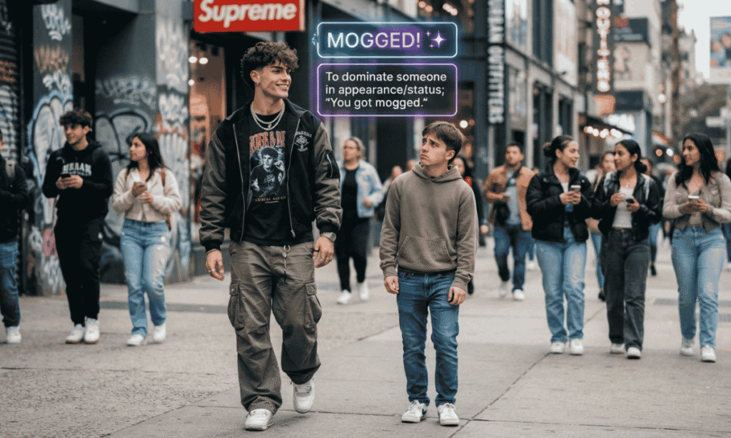 What does mog mean in gen z