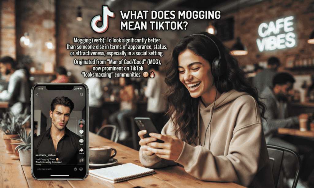 What does mogging mean TikTok