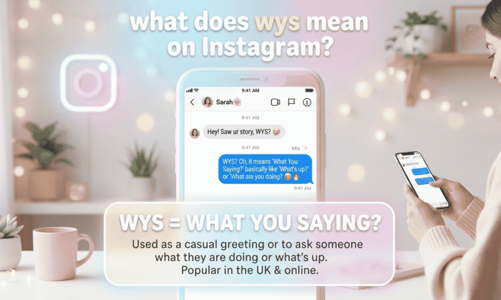 what does wys mean on instagram
